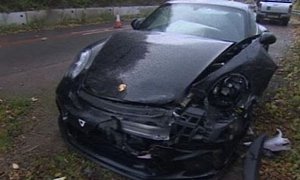 Chris Harris Crashes His Porsche 911 GT3, Police Report Details Show Up