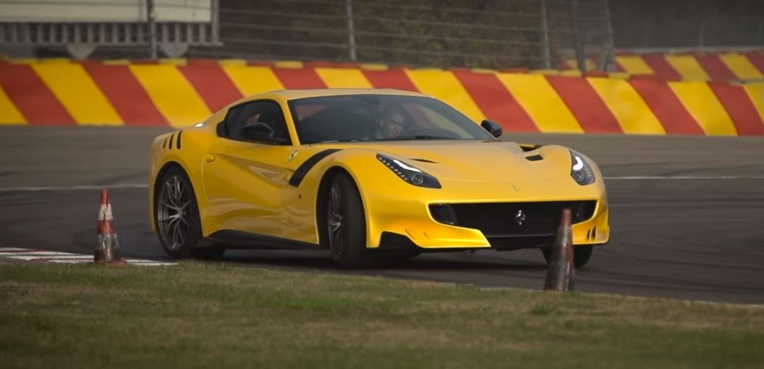 Chris Harris Drifts the Ferrari F12 TdF for Top Gear, Gets ...