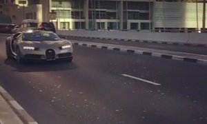 Chris Harris Spotted Driving the Bugatti Chiron in Dubai, Top Gear Stunt Coming