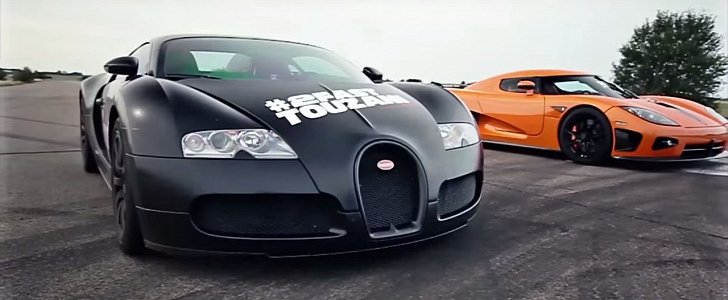 Koenigsegg CCXR vs. Bugatti Veyron