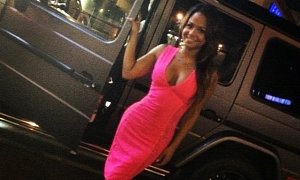 Christina Milian Is Cute Next to Her Freshly Wrapped G-Wagon