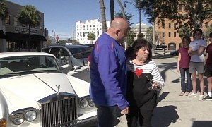 Christmas Surprise: Five Times Cancer Survivor Grandma Gets Her Dream Rolls-Royce