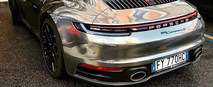 Chrome 2020 Porsche 911