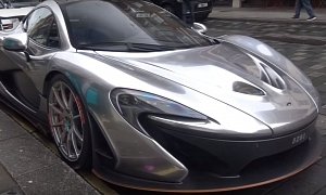 Chrome McLaren P1 Stuns London, Comes from McLaren Special Operations