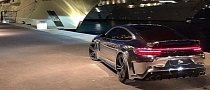 Chrome Widebody 2018 Porsche Panamera Turbo Has All the Opulence in Monaco