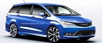 2015 Chrysler 200 MPV Rendering by Theophilus Chin