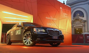 Chrysler 300 Puts on Lancia Thema Frock for Venice Film Festival