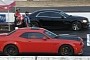 Chrysler 300 SRT Drags Challenger Hellcat Widebody, Takes a Mopar To Catch a Mopar