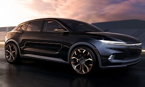 Chrysler Airflow Graphite Concept: Variation on an Electric Theme