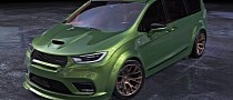 Chrysler Hellcat Pacifica Is Digitally Back for a Full 3D Shot at 707-HP Glory