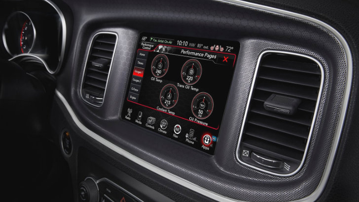 2015 Dodge Charger Uconnect Infotainment System