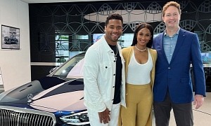 Ciara and Russell Wilson Visit the Mercedes-Benz Headquarters, Their Kids Get Presents