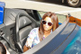 Ciara Drives a Blue Lamborghini...