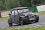 Citroen 2CV Receives BMW Motorcycle Engines in the UK