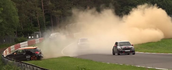 Citroen DS3 Racing Has Terrifying Nurburgring Crash