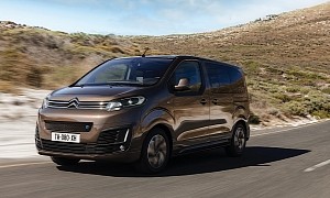 Citroen e-SpaceTourer Revealed as Electric 9-Seat MPV with So-So Range