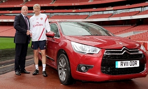 Citroen Extends Deal With Arsenal Football Club