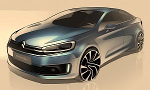 Citroen Shows C-Quatre Sketches in China, Could Preview C4 Sedan Rival for Jetta