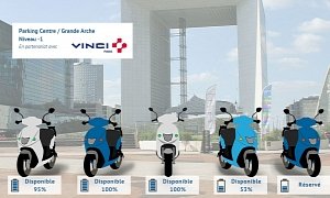 CityScoot Electric Scooter Sharing Program Debuts in Paris This Month, Cool Features Announced
