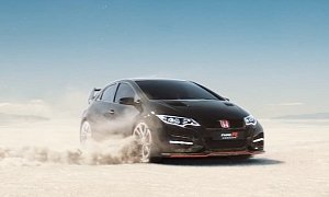 Civic Type R Drifts in New Fast-Paced Honda Ad "Keep Up"