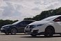 Civic Type R vs Golf GTI Clubsport S Standing Mile Drag Race Has Stunning Finale