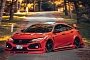 Civic Type R with Turkish Body Kit Is Literally Sitting Down