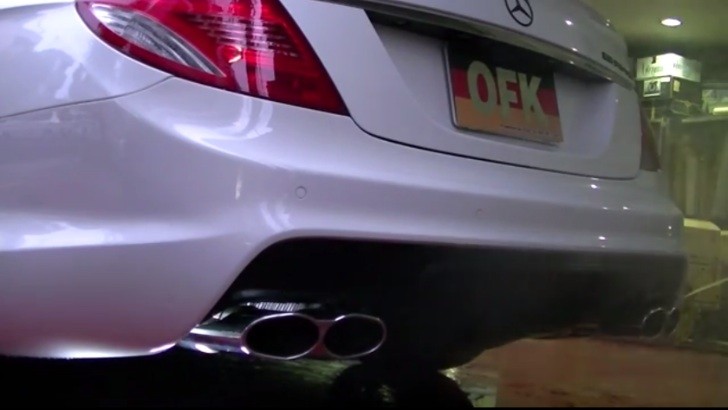 Mercedes-Benz CL 65 AMG With Office K Exhaust