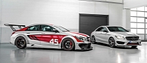 CLA 45 AMG Racing Series Concept Previewed on Facebook