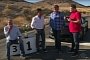 Clarkson, Hammond, and May Meet Up with James Corden for the Grand Racing Quiz