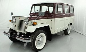 Classic 1976 Mitsubishi Jeep is a Japanese Take on an American 4X4 Heavyweight