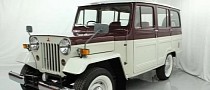 Classic 1976 Mitsubishi Jeep is a Japanese Take on an American 4X4 Heavyweight