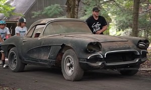 Classic Car Prospector Rescues 1962 Chevrolet Corvette That’s Been Sitting for 52 Years