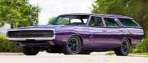 Classic Dodge Charger Digitally Grows Into a Muscly Wagon, Craves for the Magnum Suffix