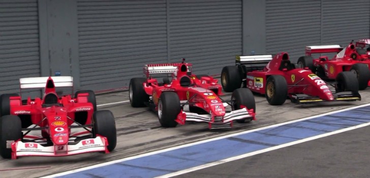Classic Ferrari Formula 1 Cars