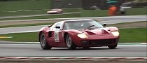 Classic Ford GT40s Racing at the Track Is a Feast for the Eyes and Ears