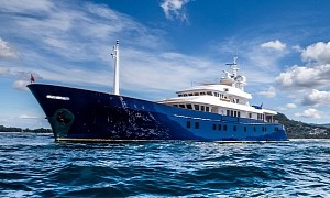Classic Japanese Superyacht Is Truly Unique, Hides a Private Artwork Collection Onboard