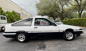 Classic JDM Spec AE86 Trueno for Sale, Ready for Initial D Cosplay
