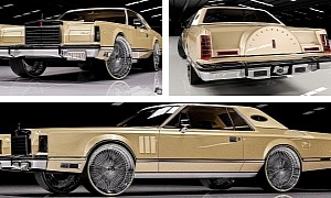 Classic Lincoln Continental Tries On a Flashy Suit, Rocks the OTT Look