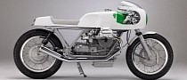 Classic Moto Guzzi SP1000 Restyled as a Cafe Racer Wears Alfa Romeo-Inspired Colors