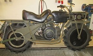 Classic Rokon 2WD All-Terrain Motorcycle Shows Up For Sale