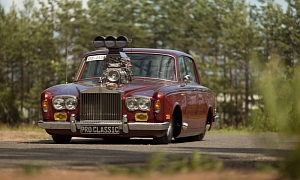 Classic Rolls-Royce Gets Blown GM Engine, Becomes Luxury Dragster