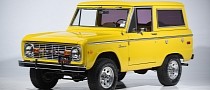 Classy 1976 Ford Bronco in Chrome Yellow Looks Like a 302ci V8 Summer Dream