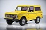 Classy 1976 Ford Bronco in Chrome Yellow Looks Like a 302ci V8 Summer Dream