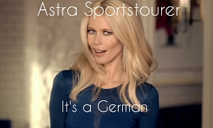 Claudia Schiffer Says the Opel Astra Never Breaks Down