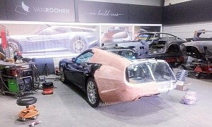 Clay Model Shows the Unique Ferrari Daytona Shooting Brake Homage Coming to Life