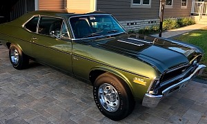 Clean 1972 Chevy Nova SS Only Knows 2 Humans, Needs a 3rd to Make a Crowd