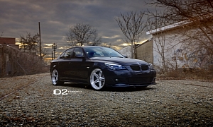 Clean BMW E60 5 Series on D2Forged Wheels Is Here to Stay