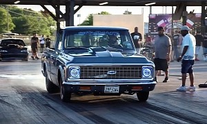 Clean-Looking 1972 Chevy C10 Is a a Proper Sleeper, Owns 5-Second 1/8-Mile Runs