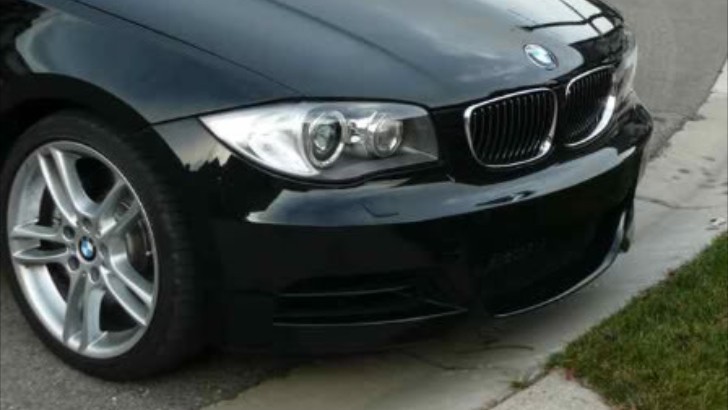 BMW 1 Series with European Headlights
