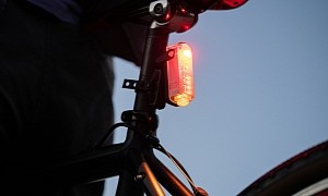 Clever Bike Tail Light Design Directs the Light Down Towards the Spokes and Pedals